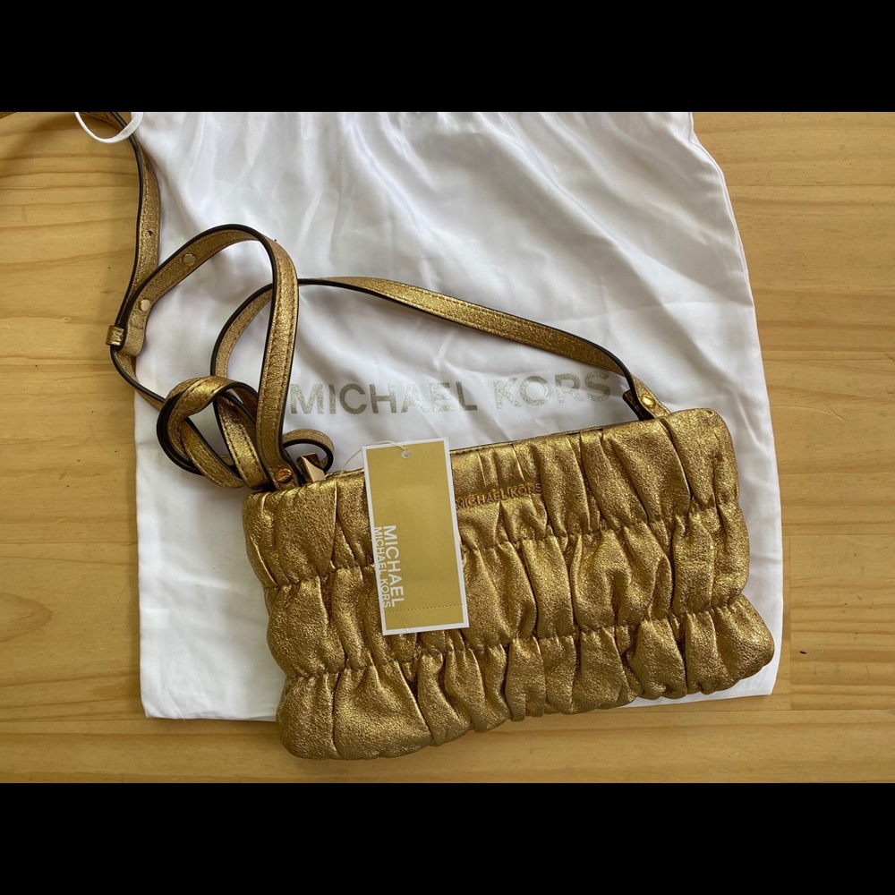 Michael Kors Gold Bag